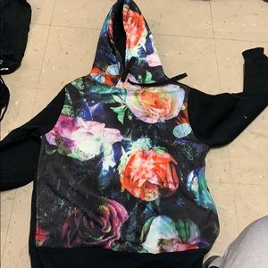 Flower hoodie